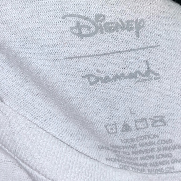 Diamond Supply Co. X Disney Mickey Mouse Graphic T-Shirt Size Large - Picture 3 of 4